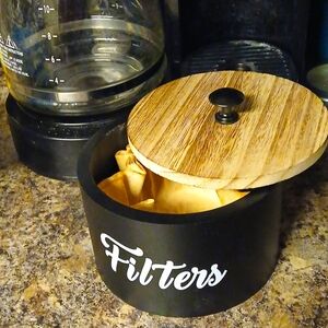Wooden Coffee Filter Basket